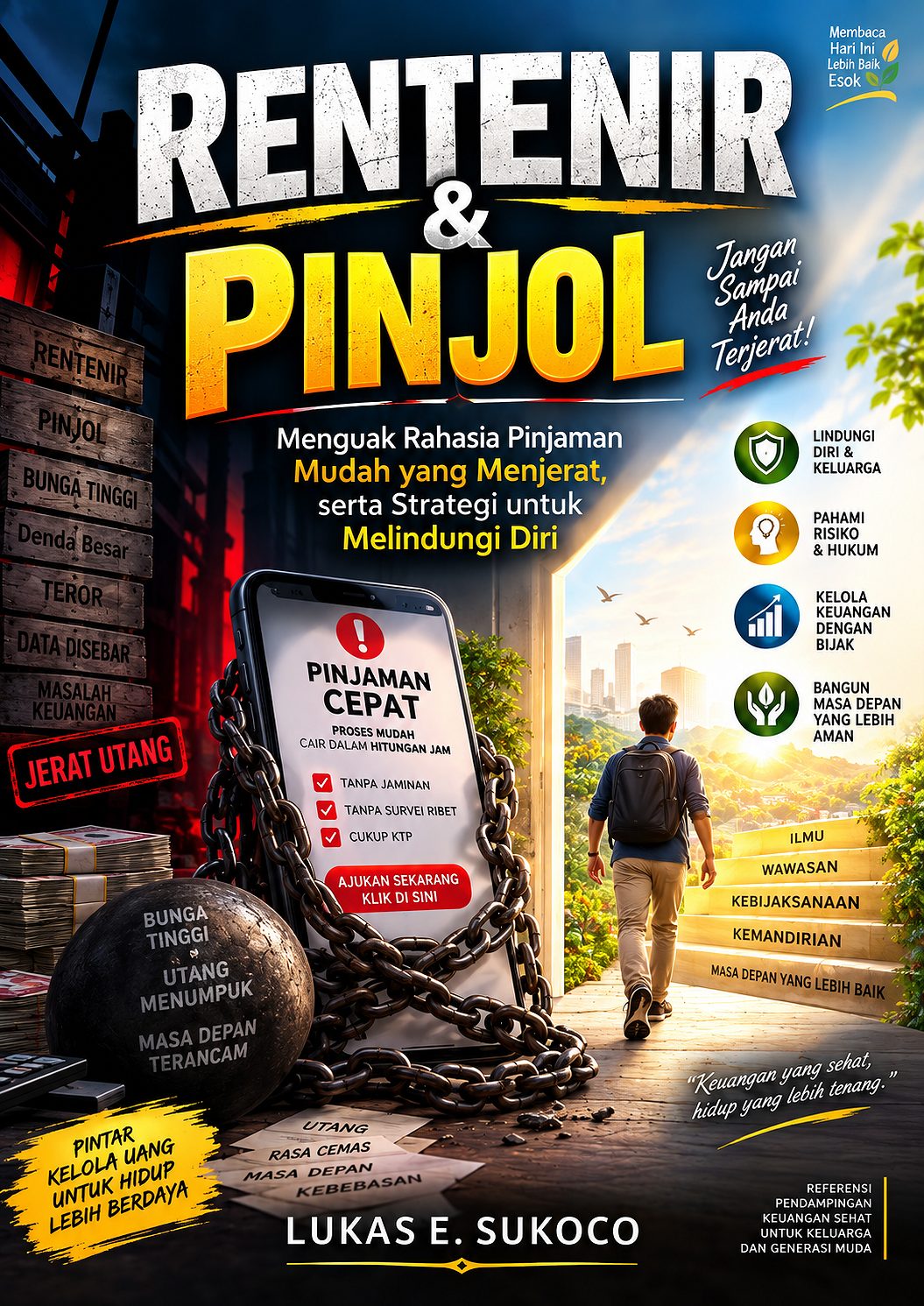RENTENIR & PINJOL  (Ringkasan dan Komentar Terhadap Buku "Rentenir & Pinjol"  Lukas  E. Sukoco)